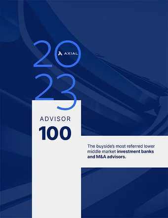 Axial Advisor 100 — MDR & Associates
